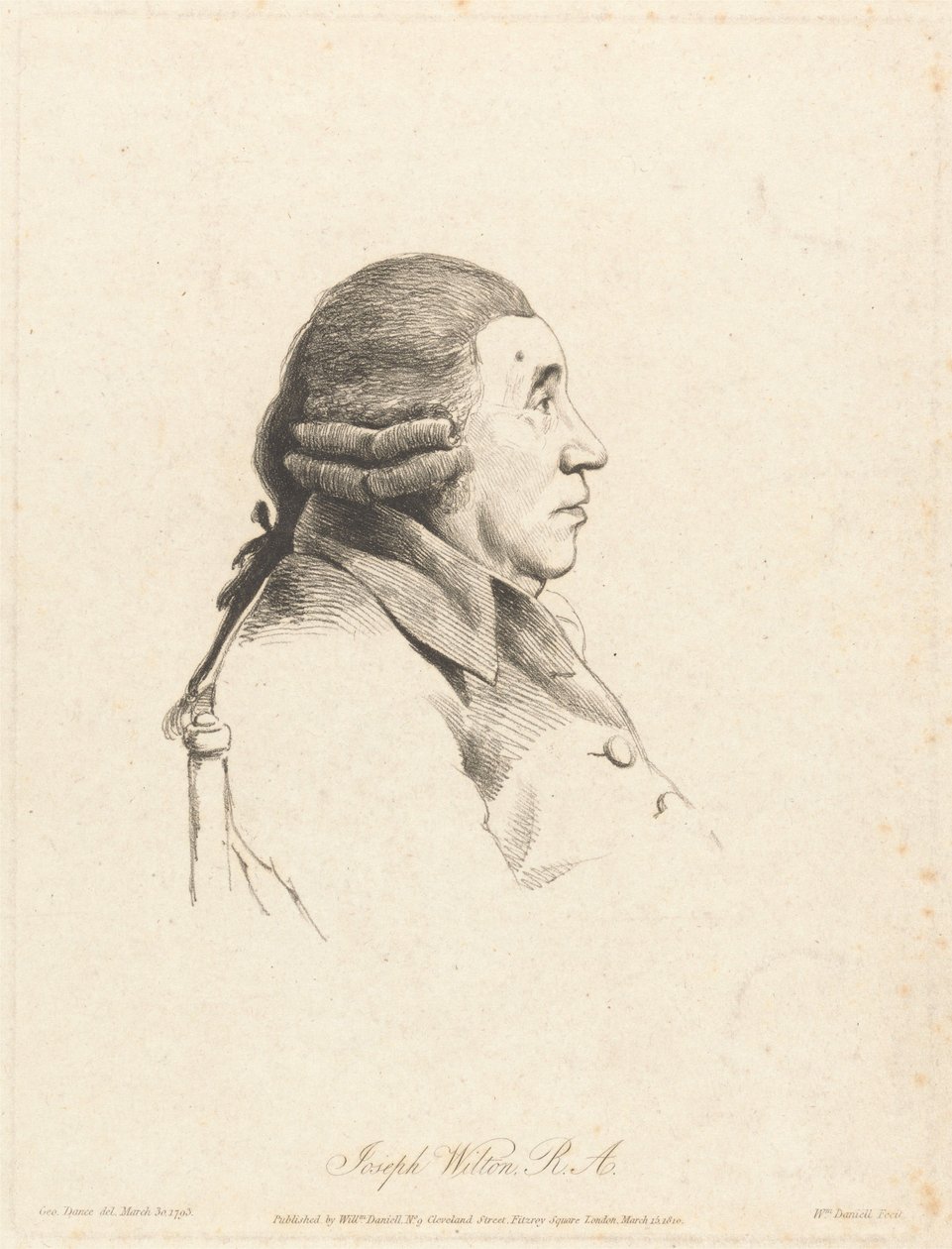 Joseph Wilton, R.A. door William Daniell