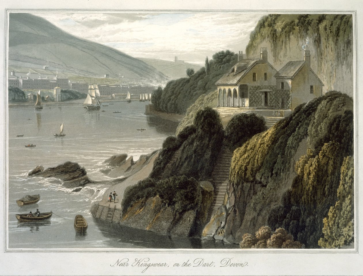 Bij Kingswear, aan de Dart, Devon, uit Volume VIII van 