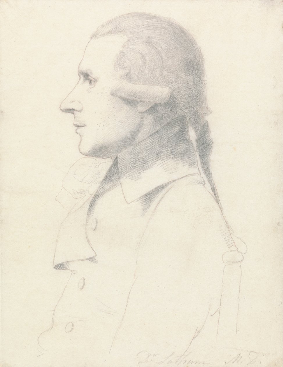 Portret van Dr. Latham, M. D. door William Daniell