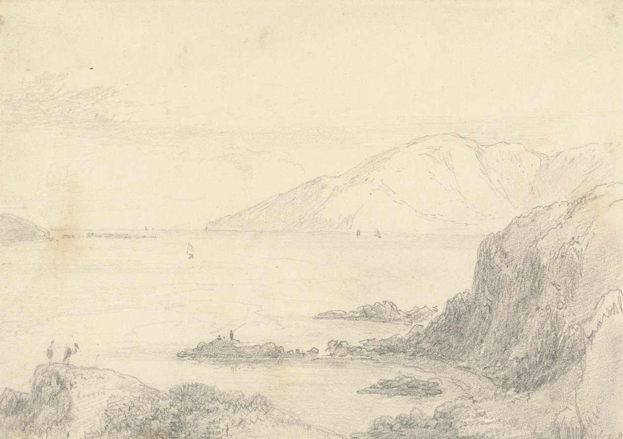 Zuidelijke ingang van de Sound tussen Jura en Islay door William Daniell
