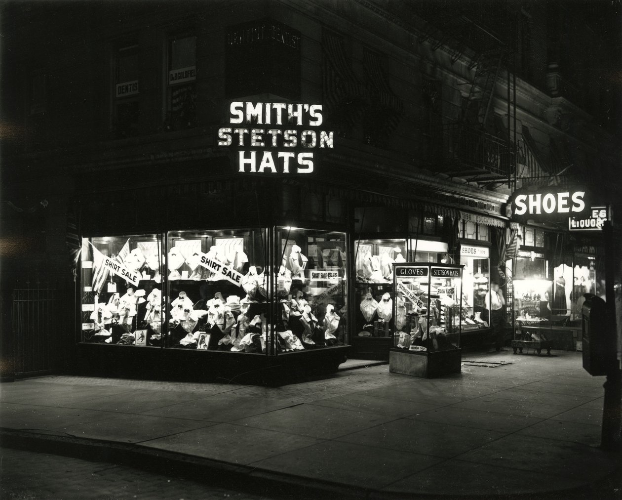 Verlichte winkelpuien die Smith