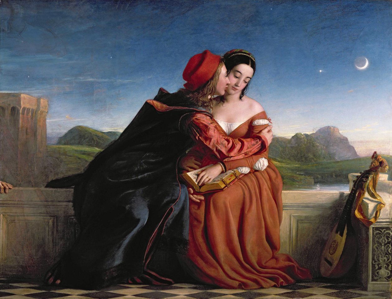 Francesca da Rimini door William Dyce