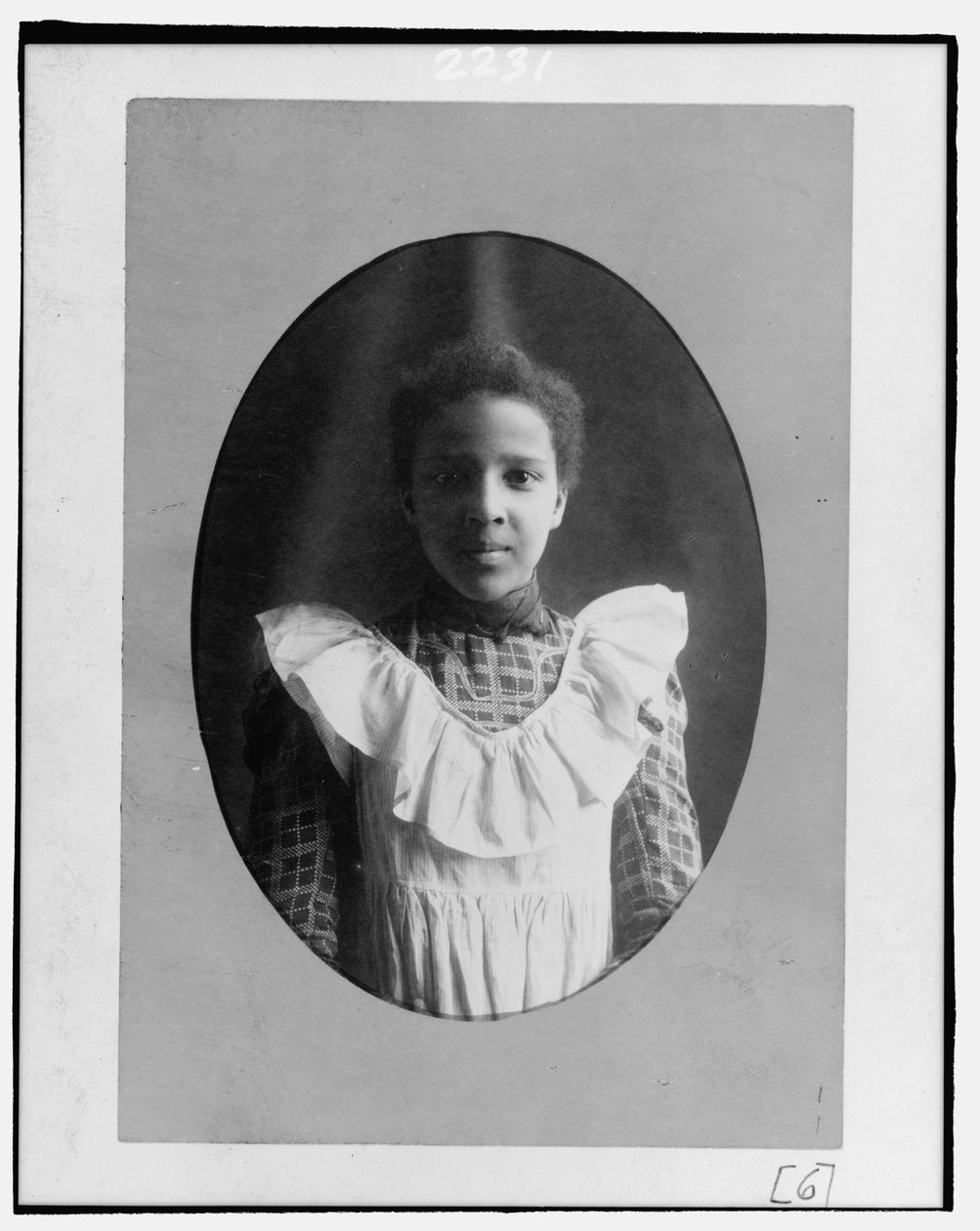 Bazoline Estelle Usher, student aan de Atlanta University door William Edward Burghardt "W. E. B." Du Bois
