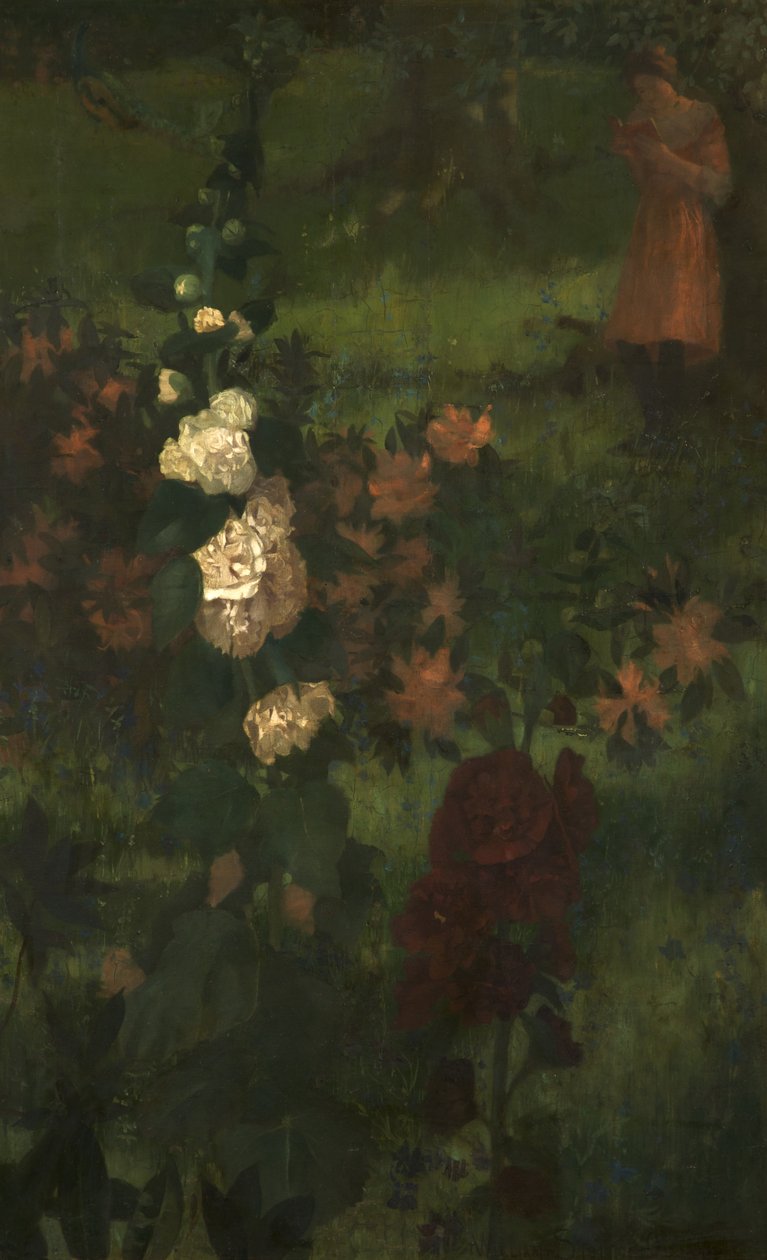 Stokrozen (Een sprookje) 1890 door William Edward Stott