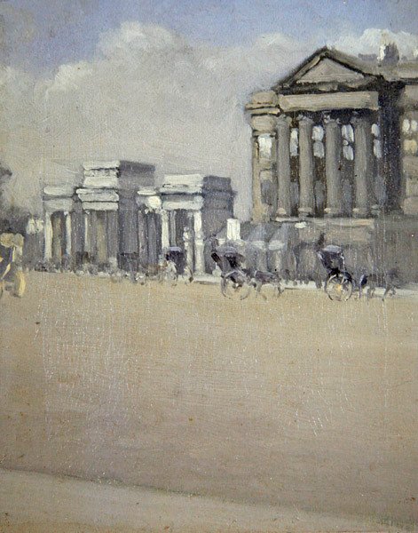 Hyde Park Corner, ca. 1892 door William Evelyn Osbourne