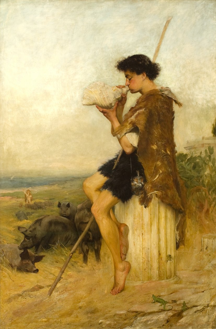 De Varkenshoeder door William Ewart Lockhart