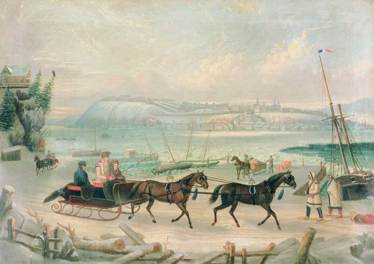 Onbekend schilderij door William F. Wilson