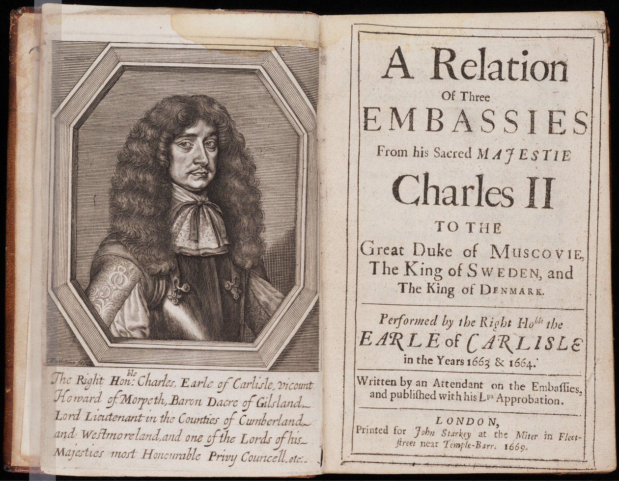 Charles Howard, 1e Graaf van Carlisle, 1669 door William Faithorne