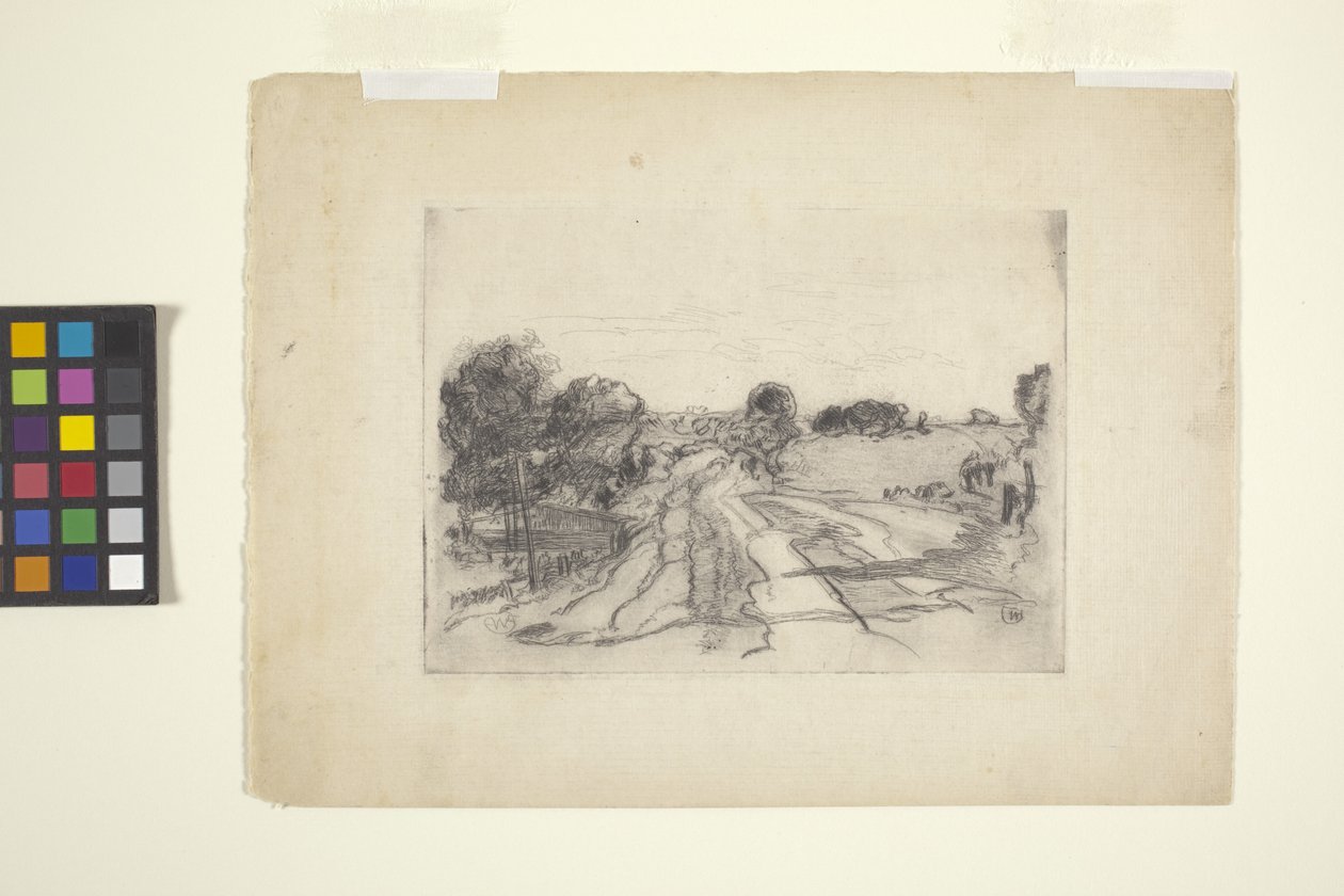 Landschap Met Stroom door William Forsyth