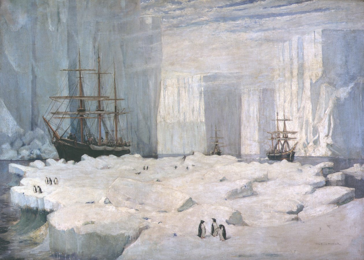Dundee Antarctische Walvisexpeditie (1892-3) door William G. Burn Murdoch