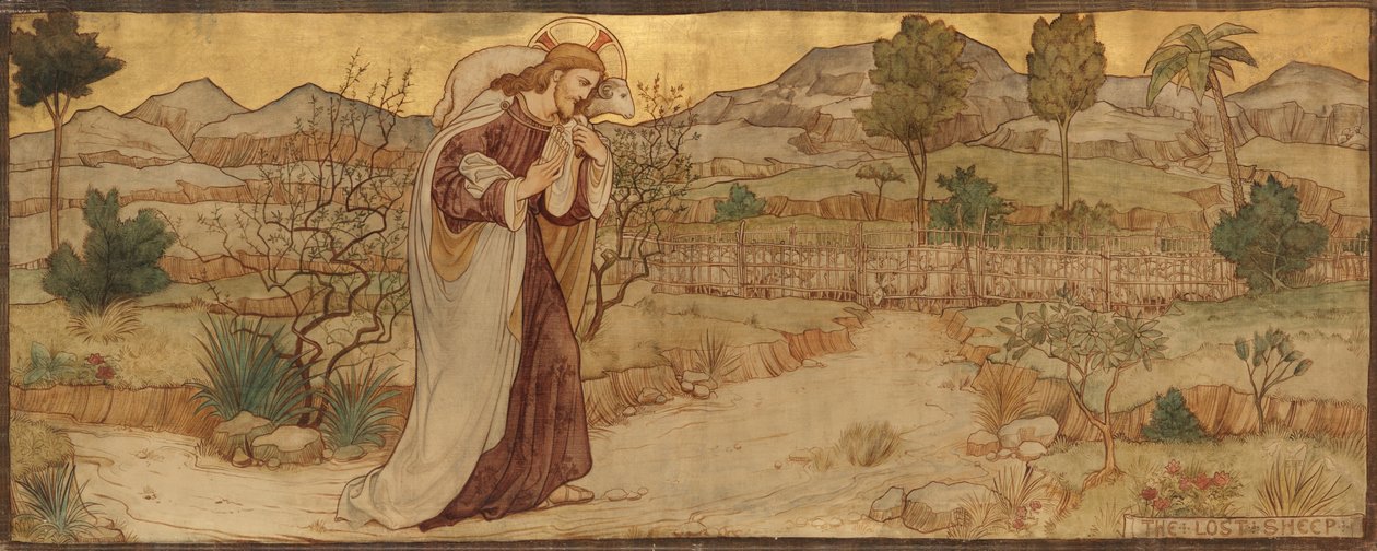 De Parabel van het Verloren Schaap, c.1884 door William George Rich