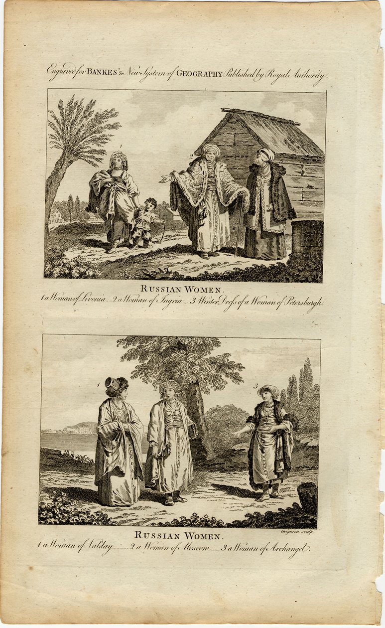 Gewoonten van de Russische vrouwen door William Grainger