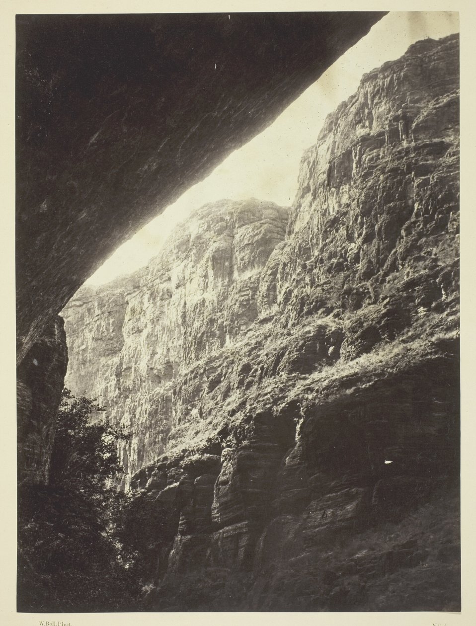 Cañon van Kanab Wash, Colorado rivier, kijkend naar het zuiden door William H. Bell