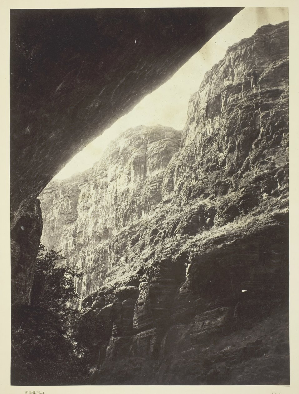 Cañon van Kanab Wash, Colorado Rivier, Kijkend naar het Zuiden door William H. Bell