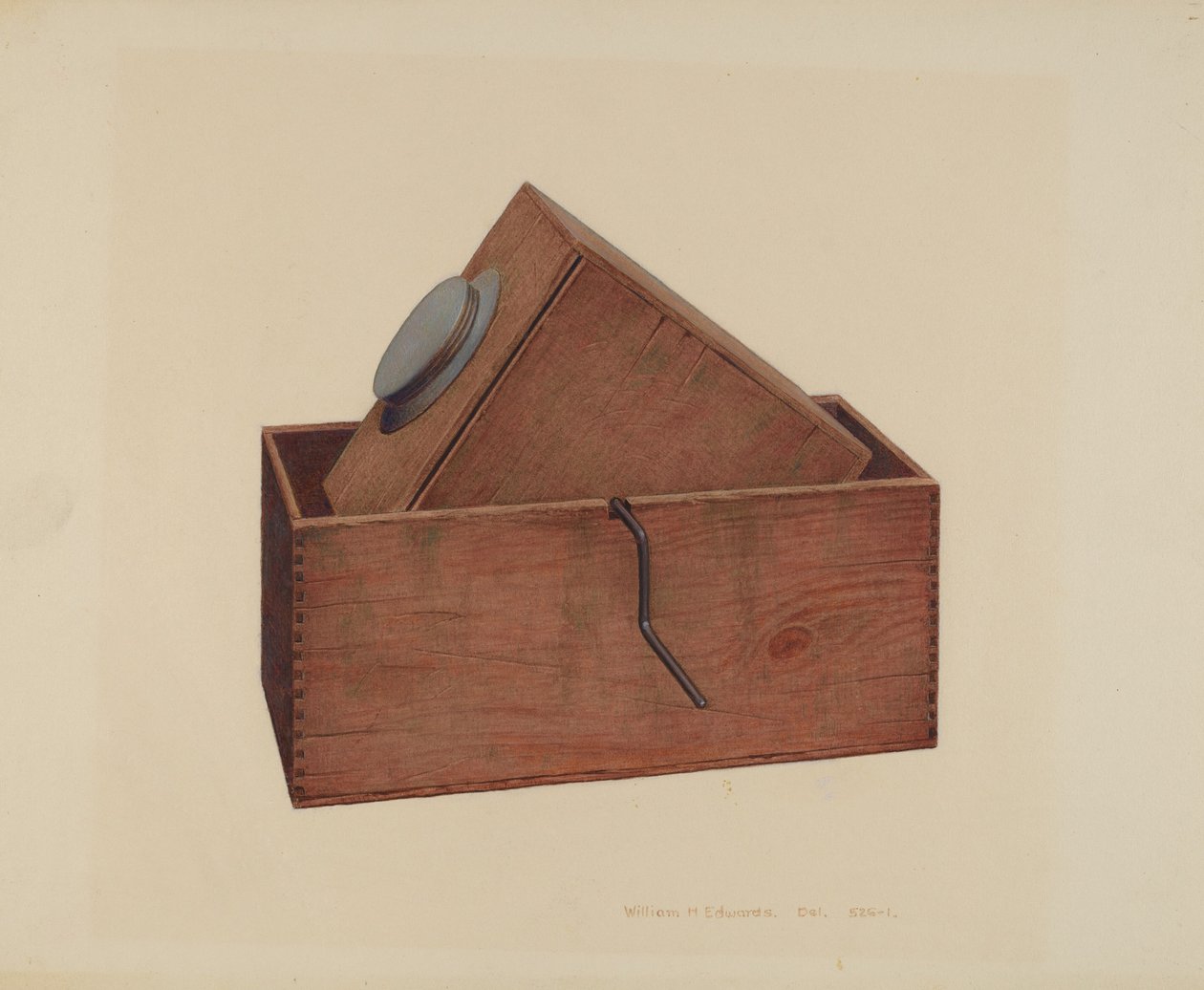 IJsmachine, ca. 1939 door William H Edwards