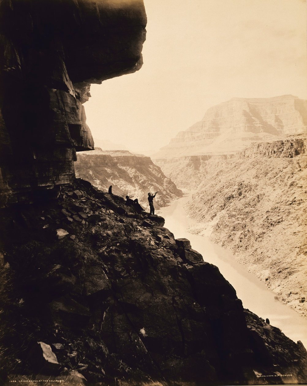Grand Cañon van de Colorado door William H. Jackson