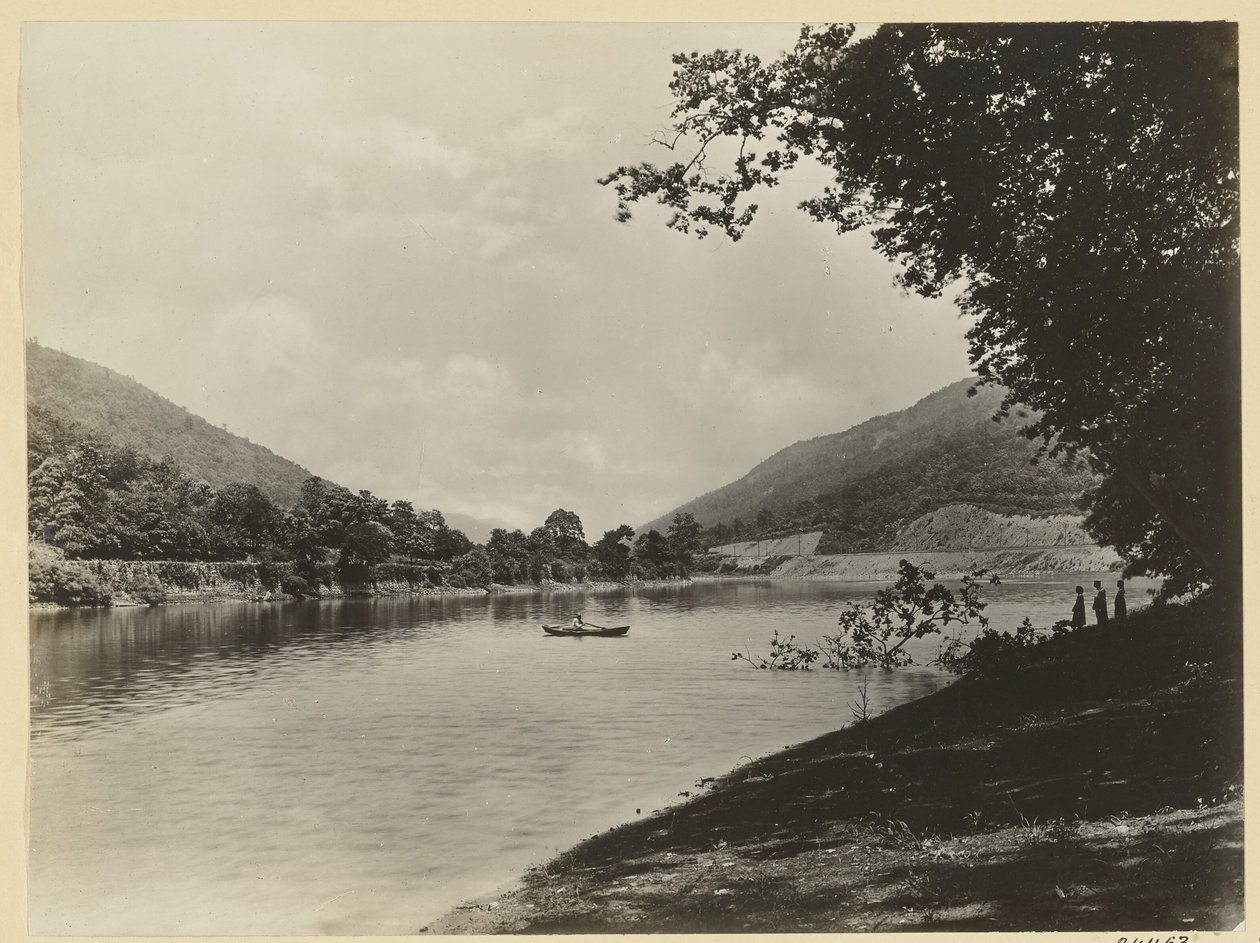 De rivier de Juniata, Lewistown Narrows door William H. Rau