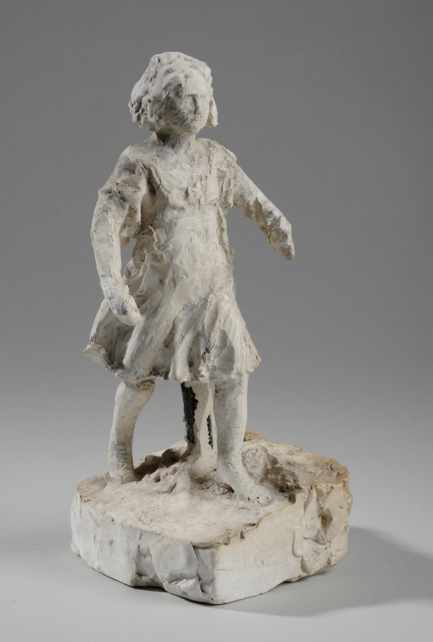 Maquette voor Beeld van een Rennend Meisje door William Hamo Thornycroft