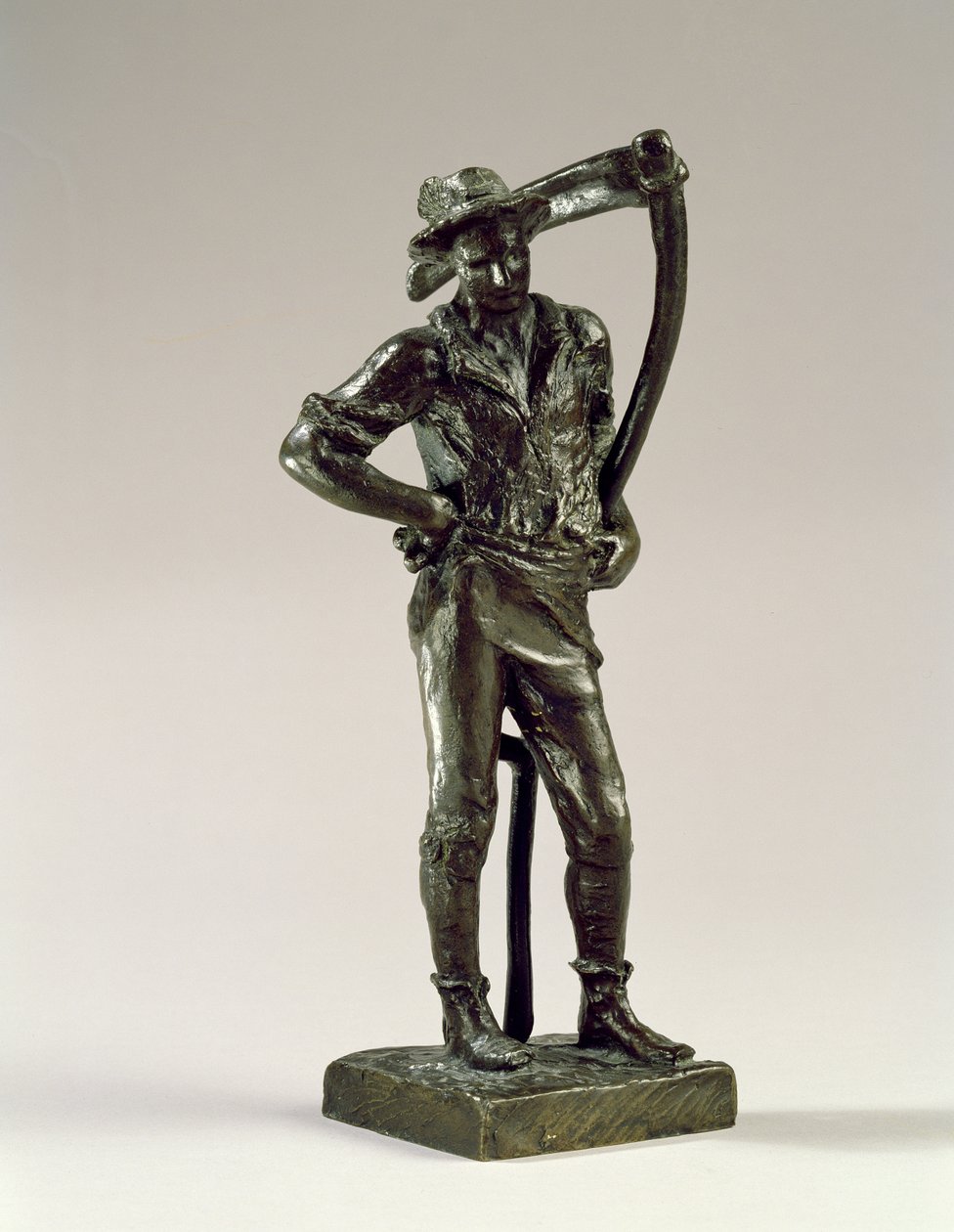 Maquette voor De Maaier door William Hamo Thornycroft