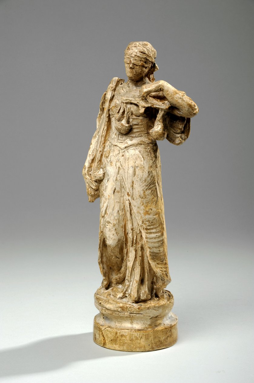 Maquette voor een figuur van Justitia door William Hamo Thornycroft