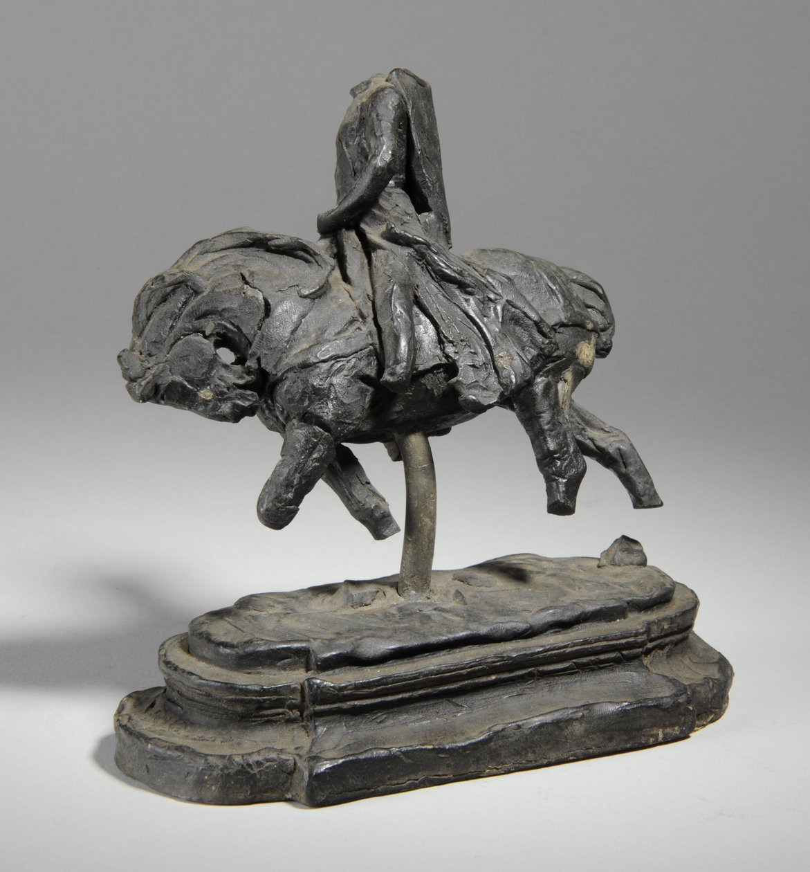 Maquette voor een ruiterstandbeeld van Edward I, c.1893 door William Hamo Thornycroft