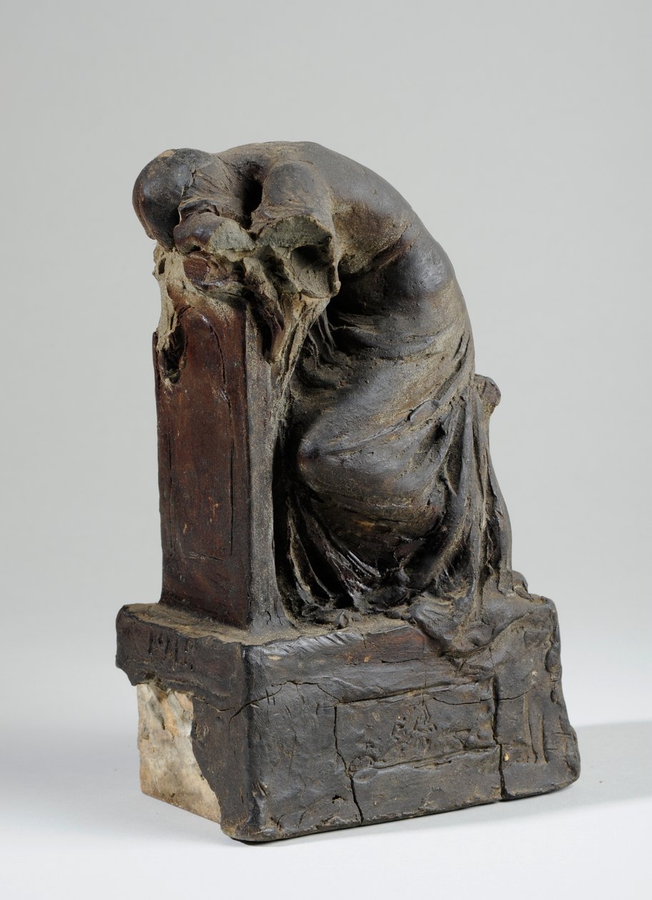 Maquette voor de Figuur van Verdriet door William Hamo Thornycroft