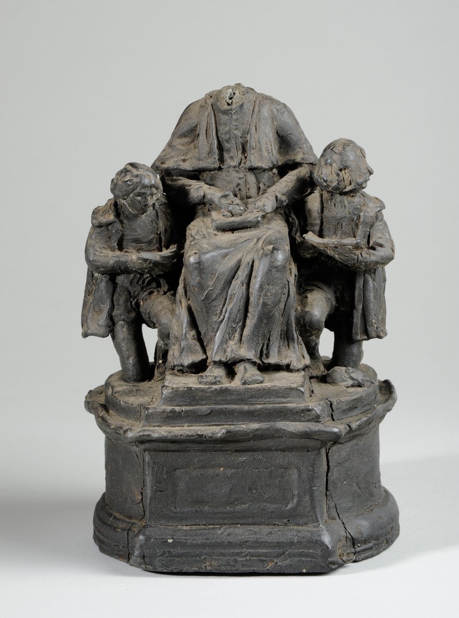 Maquette voor het monument voor John Colet door William Hamo Thornycroft