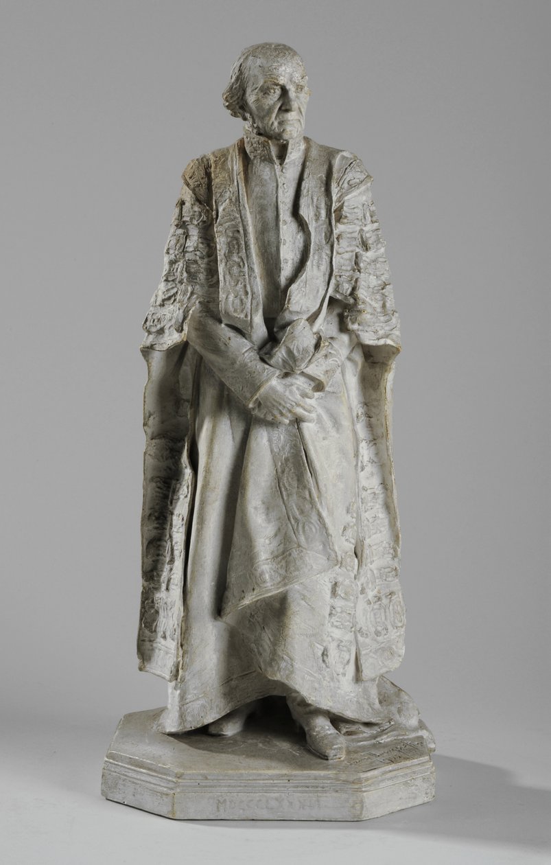 Maquette voor het standbeeld van William Ewart Gladstone op The Strand, Londen, ca. 1905 door William Hamo Thornycroft