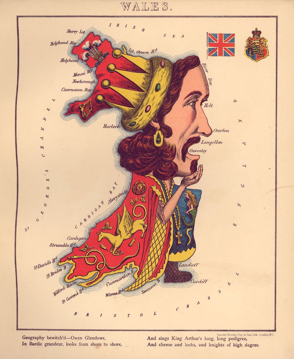 Geografisch plezier - zijnde humoristische schetsen van verschillende landen, met een inleiding en beschrijvende regels LOC 84675540-8 door William Harvey