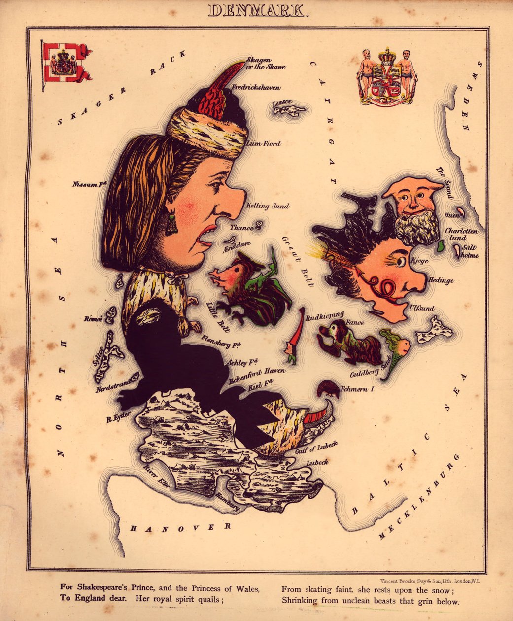 Geografisch plezier - zijnde humoristische schetsen van verschillende landen, met een inleiding en beschrijvende regels LOC 84675540-16 door William Harvey