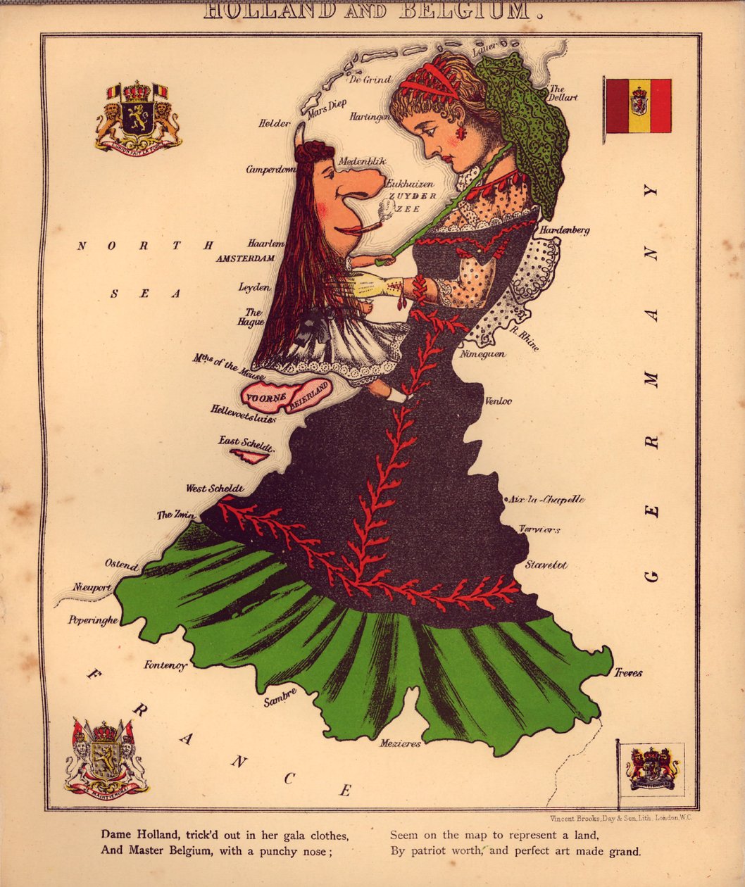 Geografisch plezier - zijnde humoristische schetsen van verschillende landen, met een inleiding en beschrijvende regels LOC 84675540-15 door William Harvey