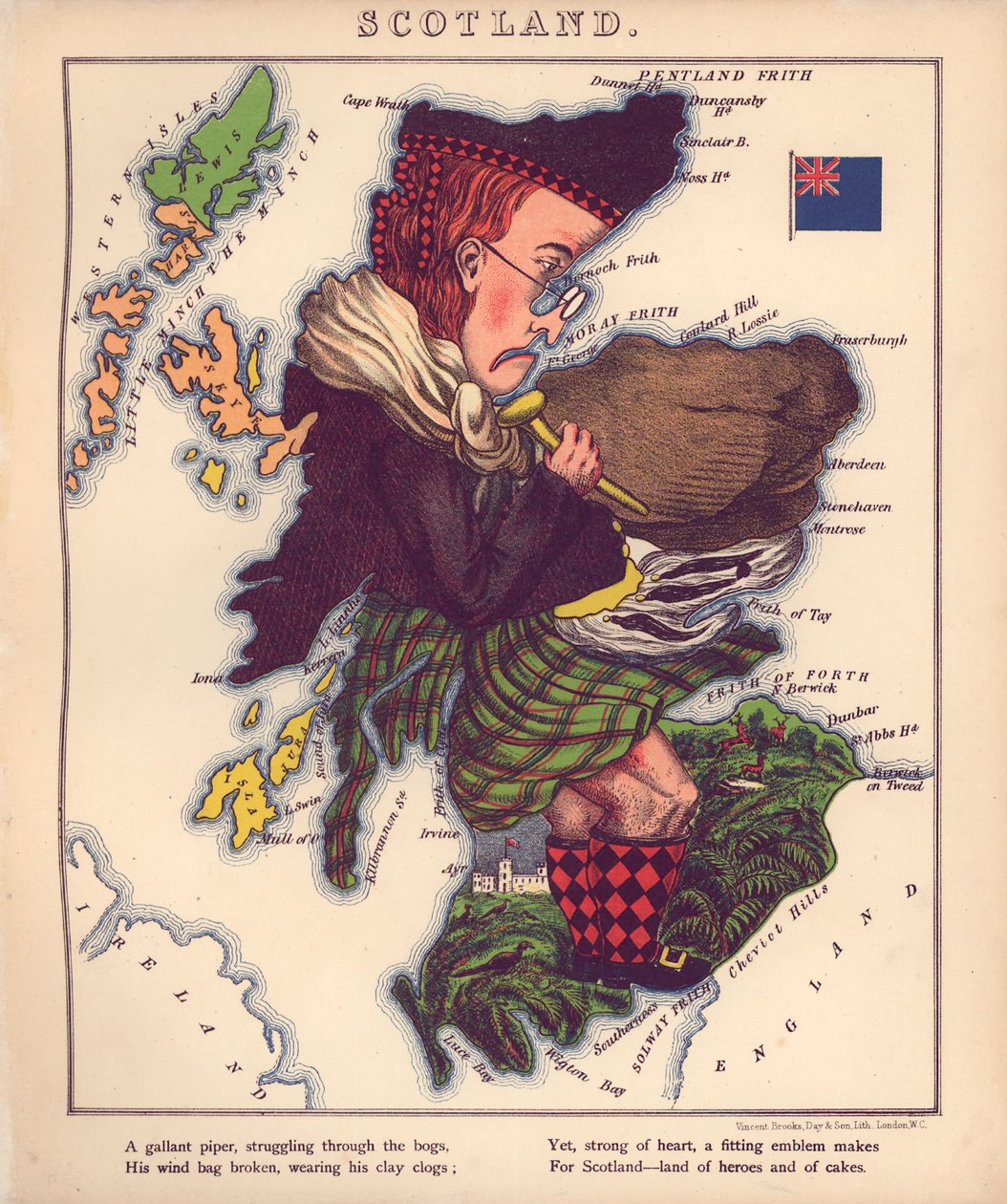 Geografisch plezier - zijnde humoristische schetsen van verschillende landen, met een inleiding en beschrijvende regels LOC 84675540-7 door William Harvey