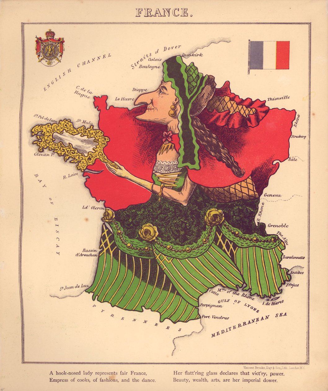Geografisch plezier - zijnde humoristische schetsen van verschillende landen, met een inleiding en beschrijvende regels LOC 84675540-10 door William Harvey
