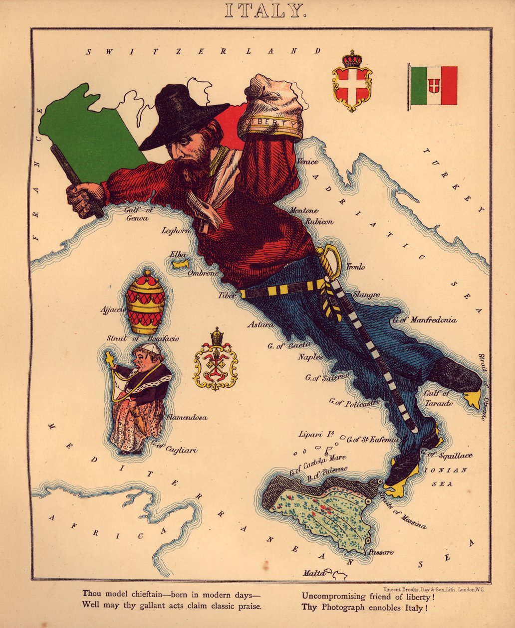 Geografisch plezier - zijnde humoristische schetsen van verschillende landen, met een inleiding en beschrijvende regels LOC 84675540-12 door William Harvey