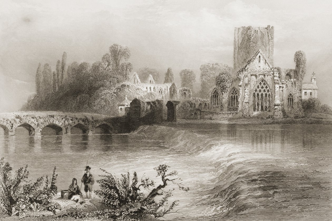 Holycross Abbey, County Tipperary, Ierland, uit 