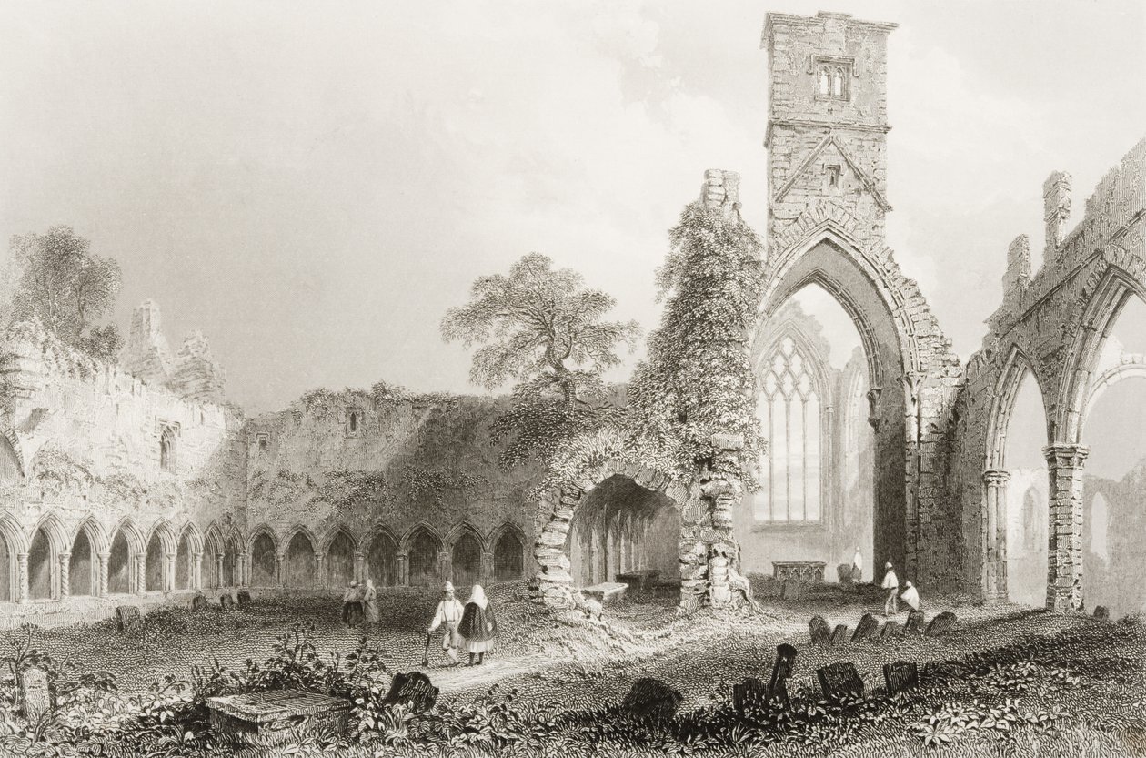 Sligo Abbey, County Sligo, Ierland, uit 