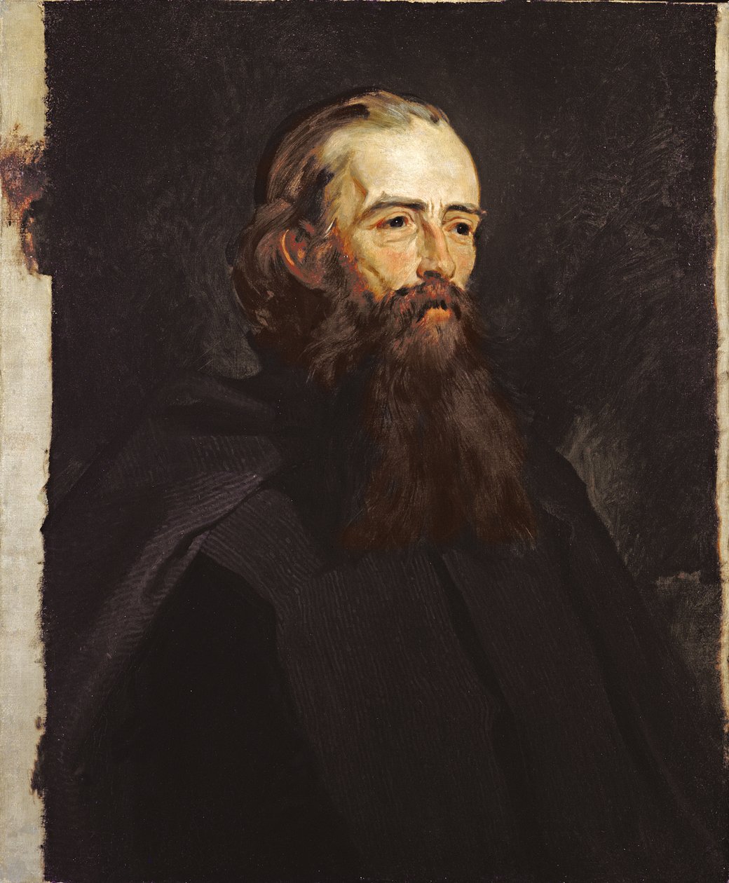 Portret van Frederick George Stephens door William Henry Fisk