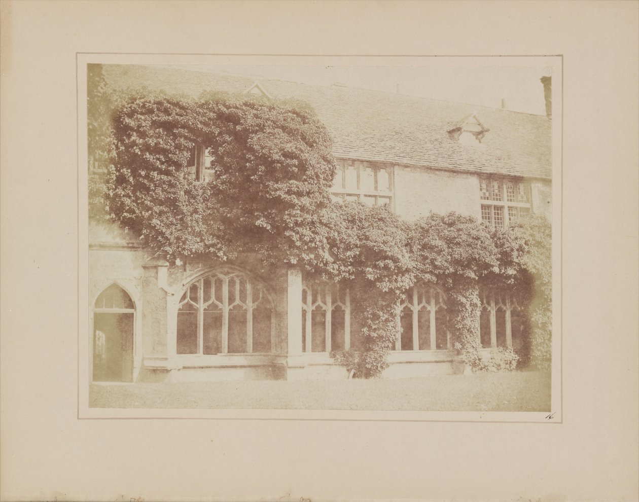 Kloostergangen van Lacock Abbey door William Henry Fox Talbot