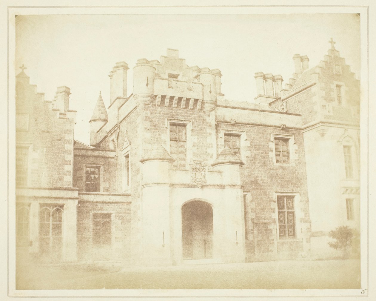 Haldeur, Abbotsford door William Henry Fox Talbot