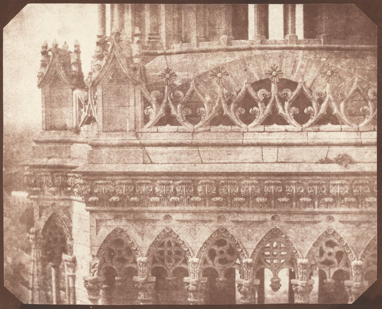 Kathedraal van Orléans,juni 1843 (foto) door William Henry Fox Talbot