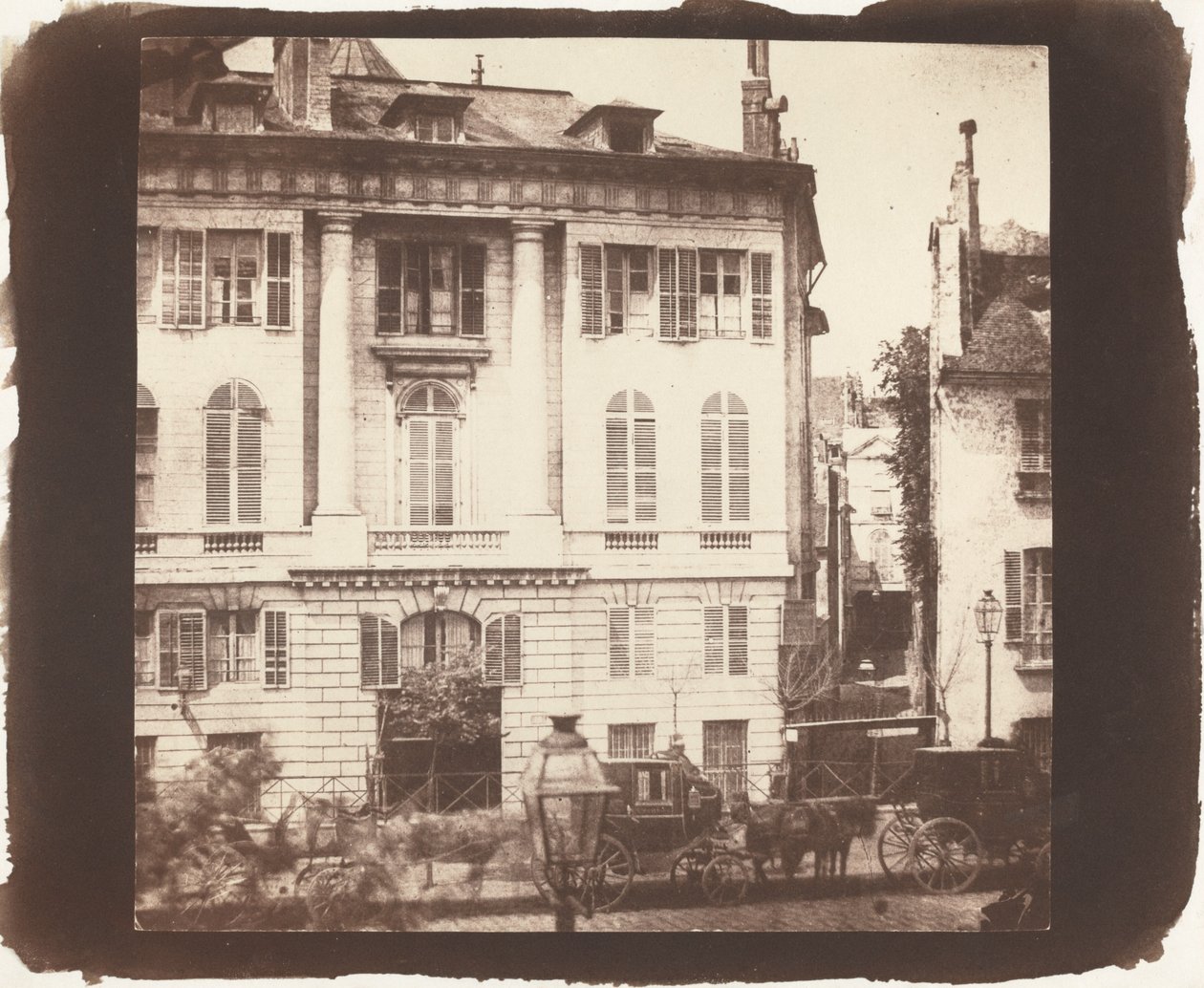 De Boulevards van Parijs door William Henry Fox Talbot