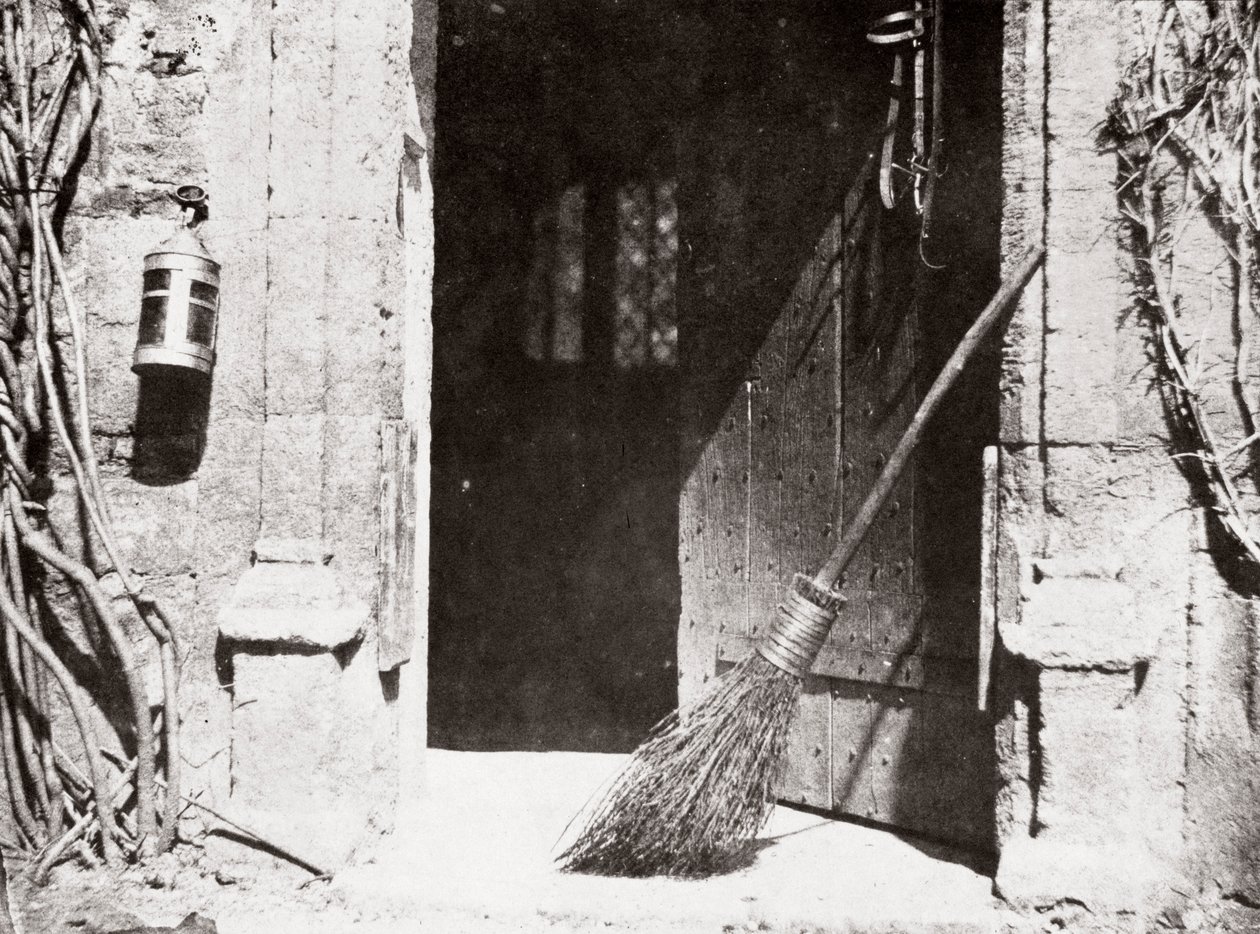 De open deur, maart 1843 door William Henry Fox Talbot