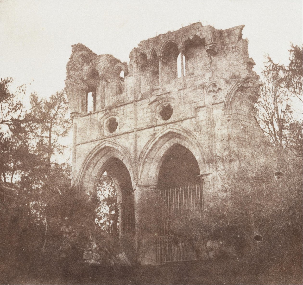Het graf van Sir Walter Scott door William Henry Fox Talbot