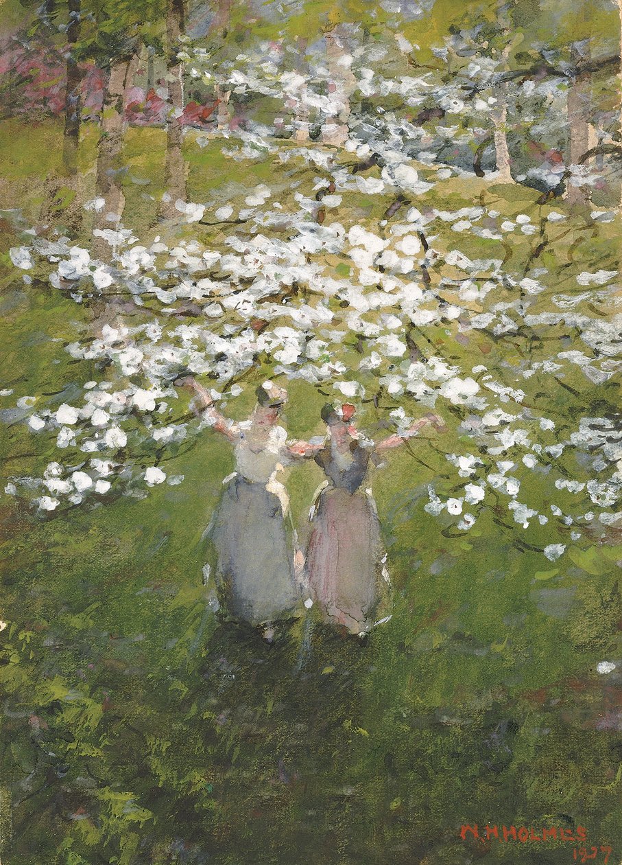 Bloesems door William Henry Holmes