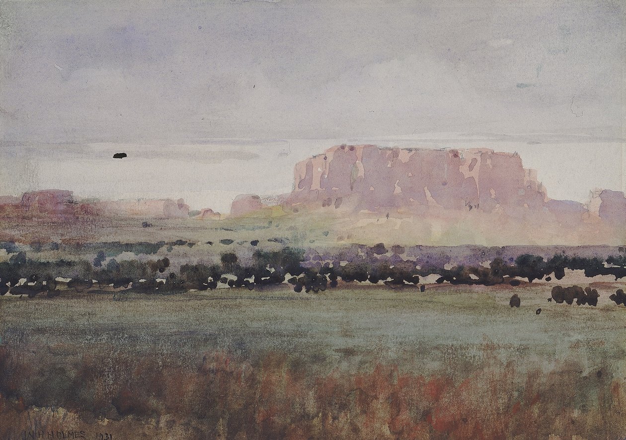In de hoogvlakte, Colorado door William Henry Holmes