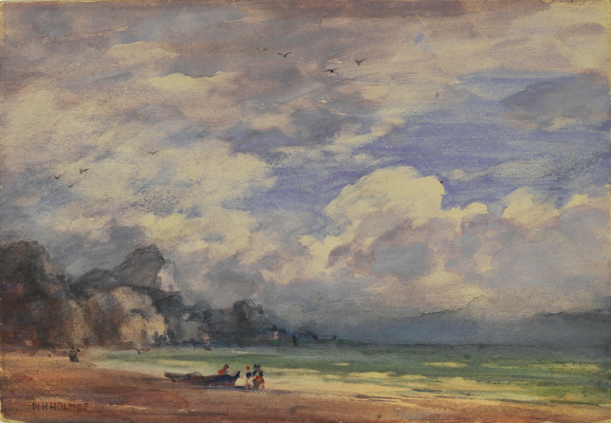 Aan de Kust van Californië door William Henry Holmes