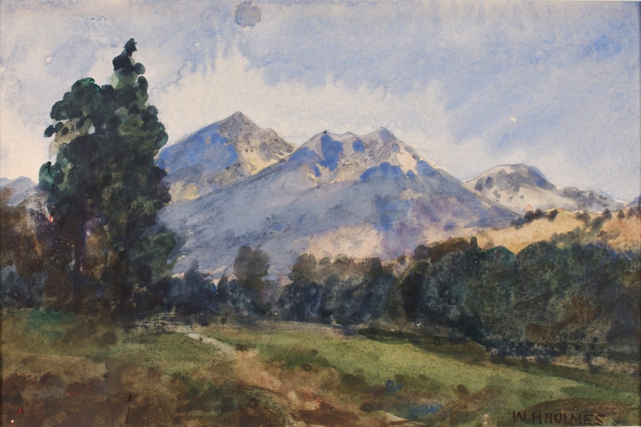 Wyoming voetheuvels door William Henry Holmes