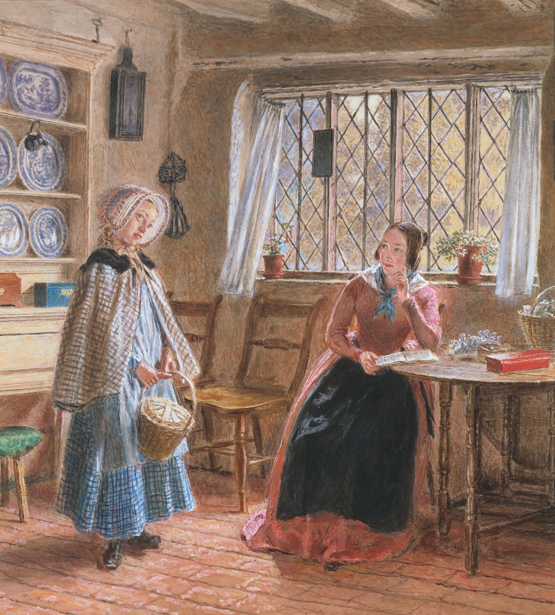 Luisterlessen door William Henry Hunt