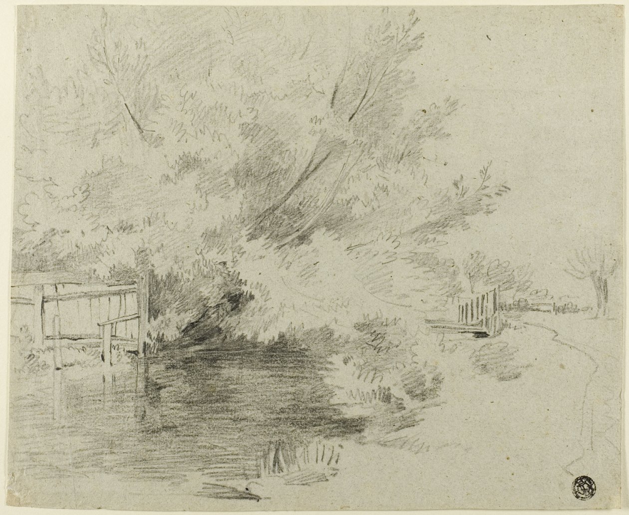 Op de pier door William Henry Hunt