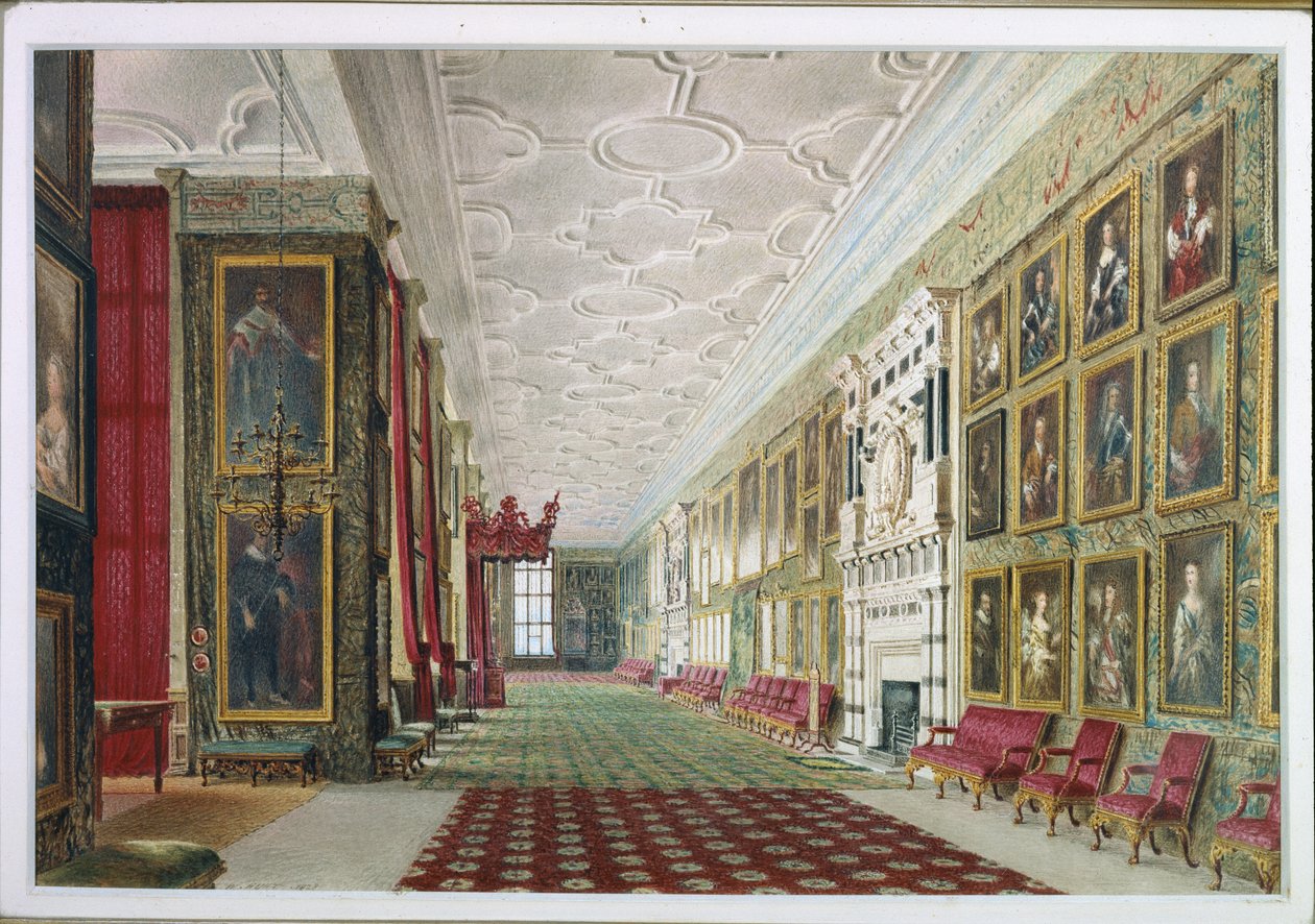 De Lange Galerij, Hardwick door William Henry Hunt